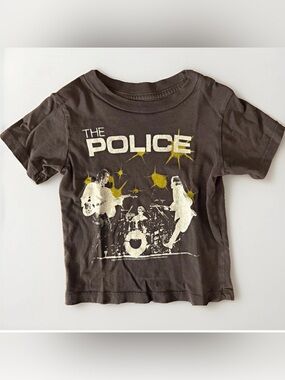 Rowdy Sprout The Police Baby Band Tee 6-12M